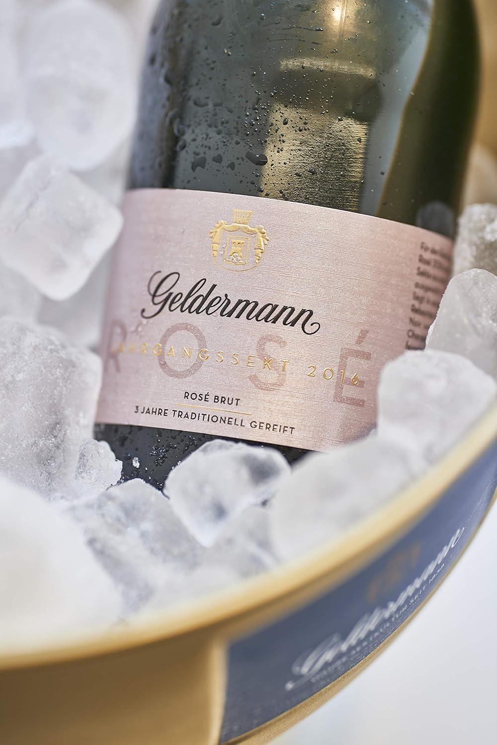 Geldermann Champagne Rosé - Vintage (1 x 0.75L) - A Vintage Champagne of the Extra Class - Aged for 3 Years in Traditional Bottle Fermentation – Bild 2