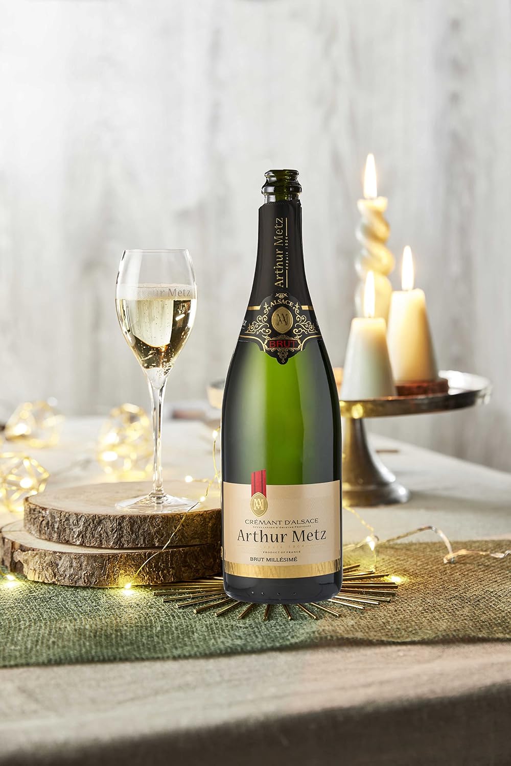 Arthur Metz - Cremant d'Alsace Brut, Méthode Traditionnelle (1 x 0.75 l) – Bild 3