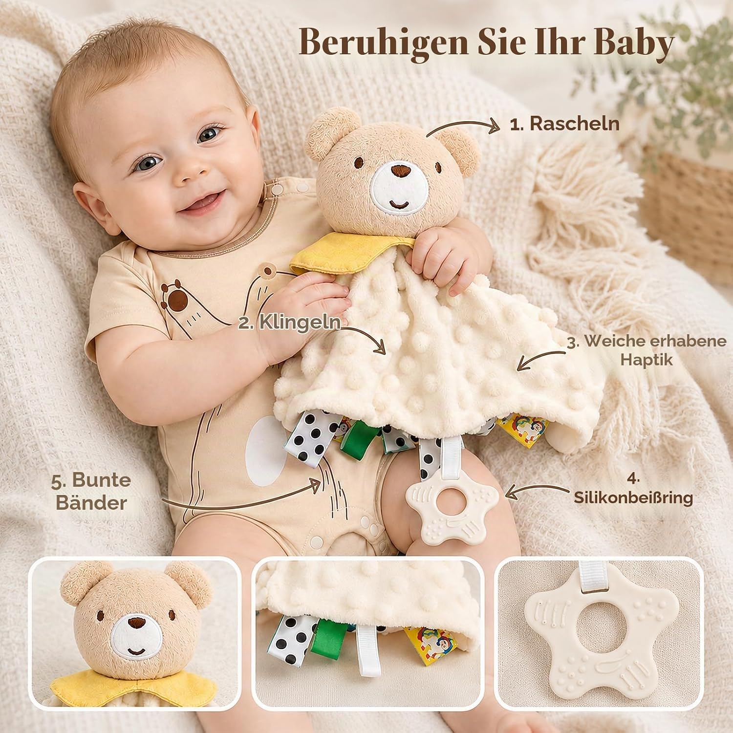 Baby Gift Set, Birth Gift for Boys and Girls – Bild 4