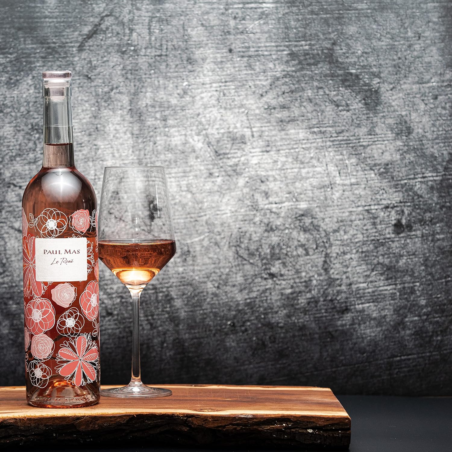 Rose Wine Gift Set with Chocolate Truffle and Amaretti – Bild 3