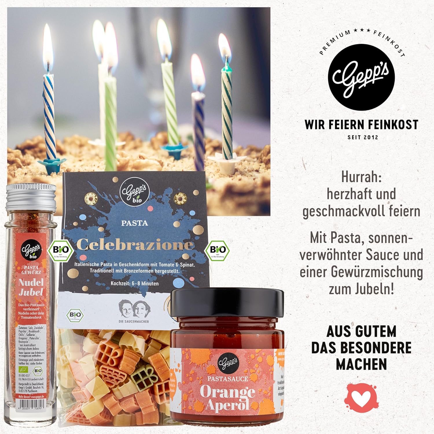Gepp's Feinkost Happy Birthday Gift Basket I For Birthday – Bild 4