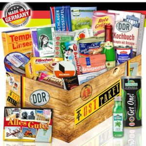 „DDR SpeziALITÄTEN BOX“ Goods DDR / Gifts for Birthday Women