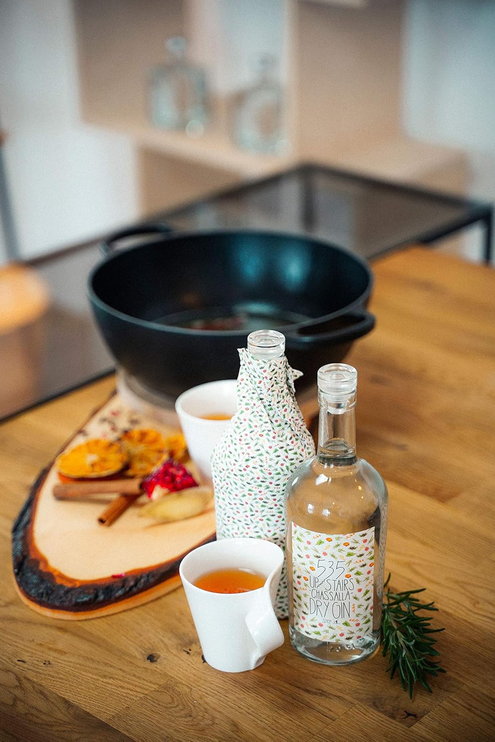 535 Upstairs Dry Gin, 500 ml, 43% – Bild 6