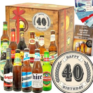 40th Birthday / 12x Beers of the World / 60th Birthday Gift