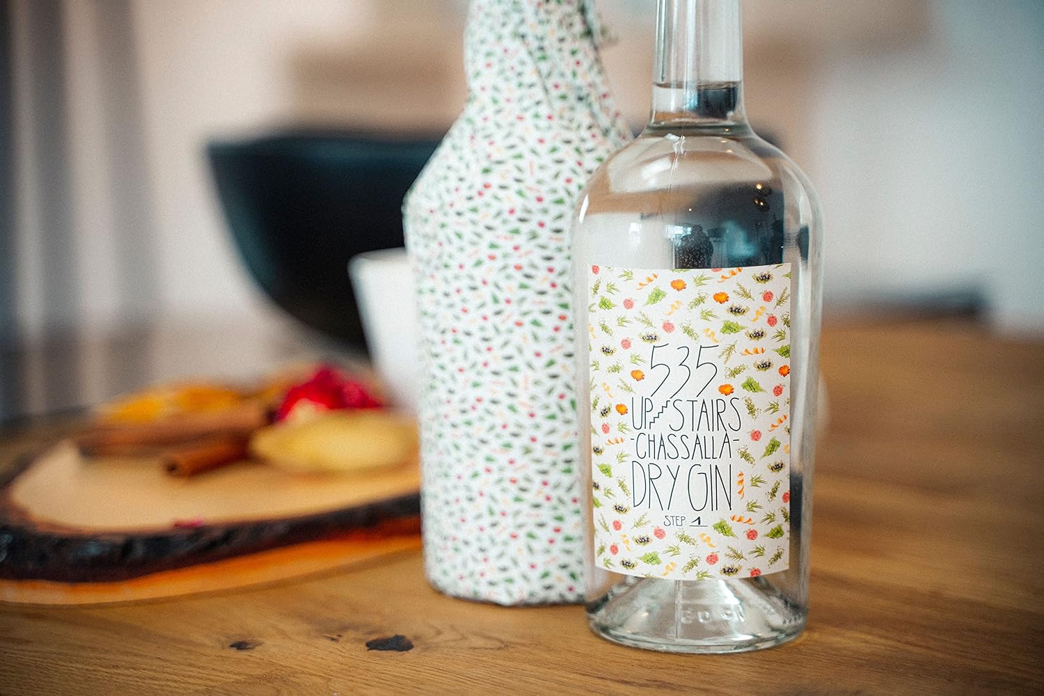 535 Upstairs Dry Gin, 500 ml, 43% – Bild 4