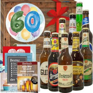 60th Birthday/Gifts for 60th Birthday Men/German Beer Box