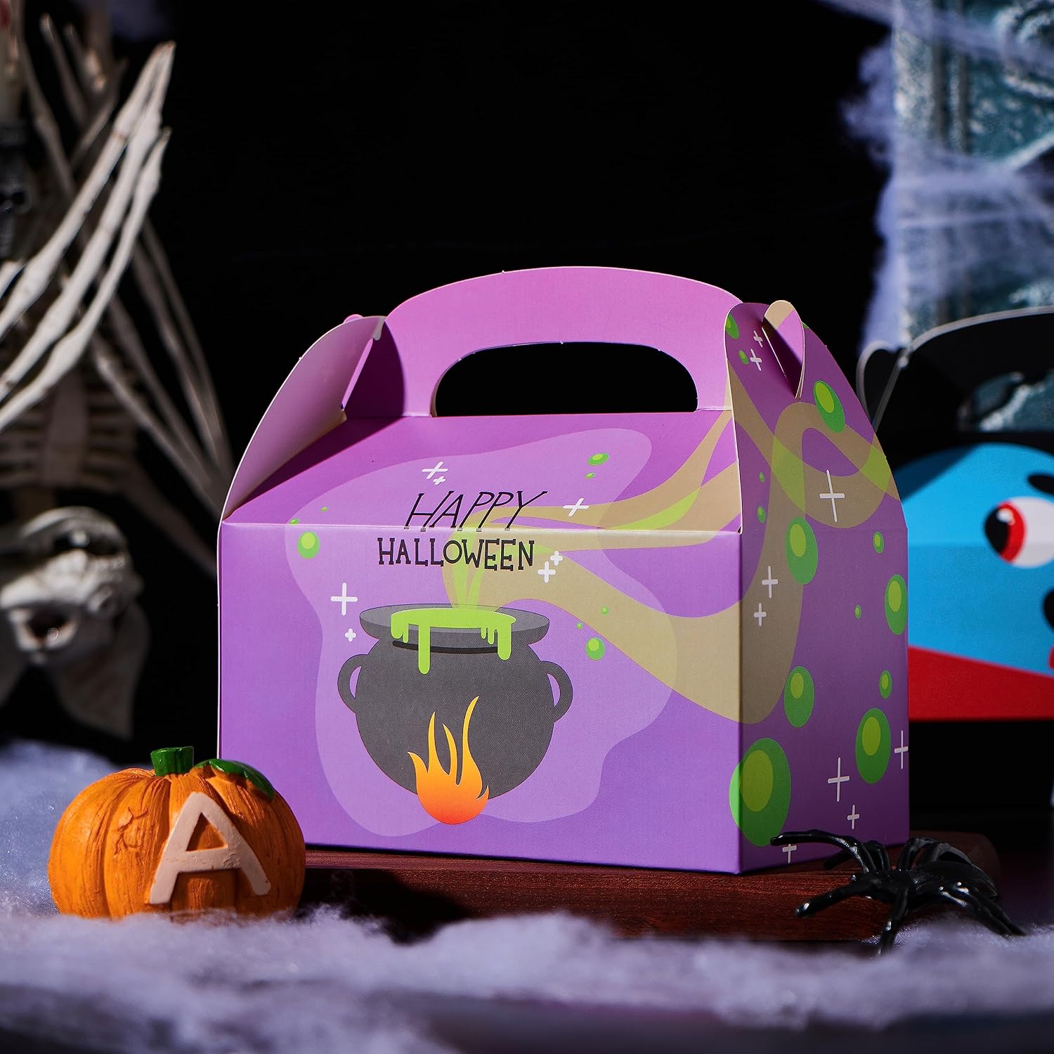 JOYIN Pack of 24 3D Halloween Gift Boxes, Gift Box Sweets, Cakes, Chocolate, Cookies, Biscuits Cardboard, Gift Packaging (Halloween Characters 1) – Bild 8