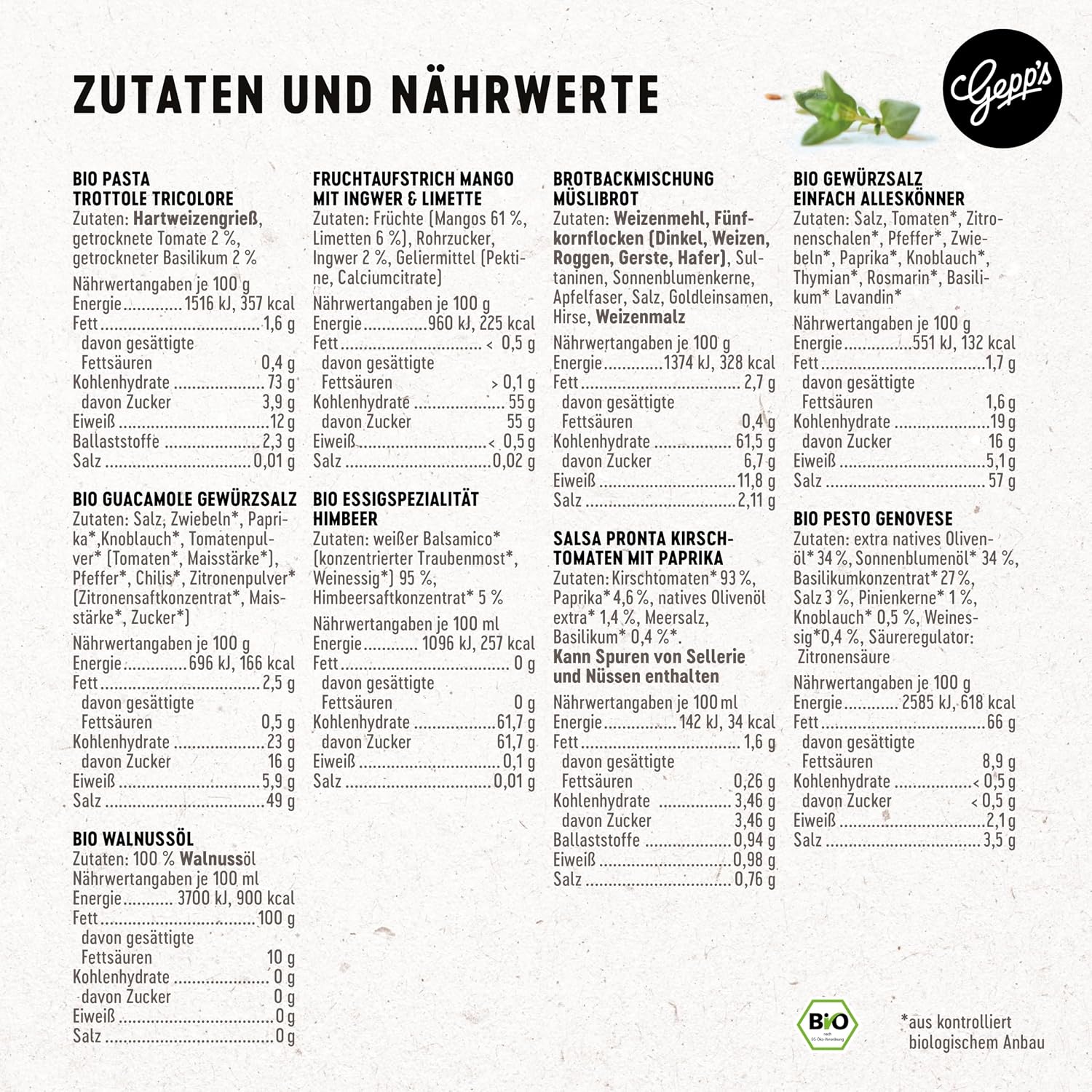 Gepp's Feinkost Vegan Must-Have I Delicious Variations – Bild 2