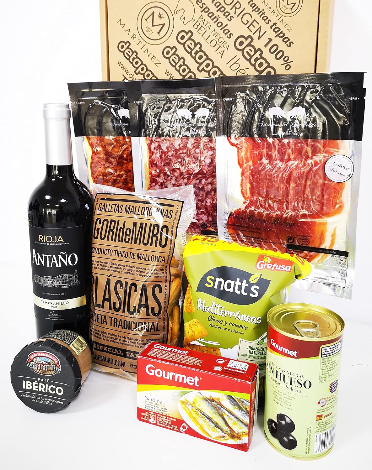 Gift Box - Tapas Evening for Two I Tapas para dos I Gift for Gourmets and Spain Fans | Specialities from Spain | Gift for Men and Women – Bild 10