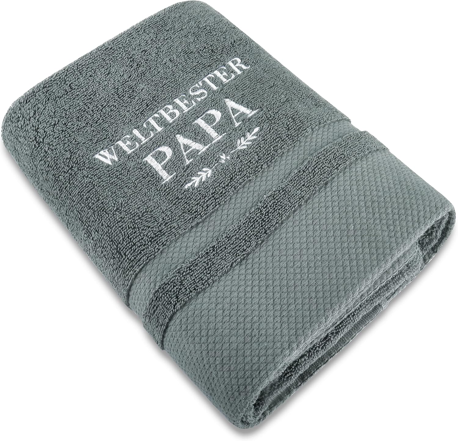 Rebundex Weltbester Papa Gift Towel 50 x 100 cm Gifts for Dad Birthday Gift