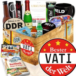 Bester Vater Box – Birthday Gift Beer – DDR Men’s Set