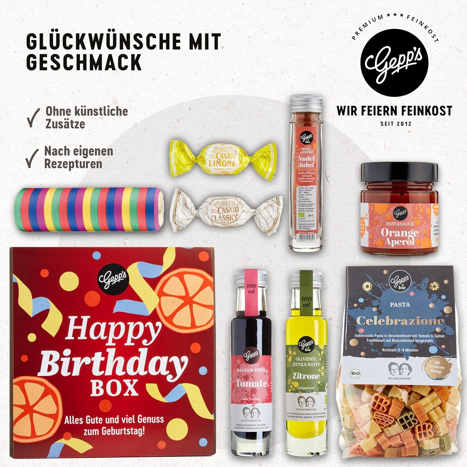Gepp's Feinkost Happy Birthday Gift Basket I For Birthday – Bild 3