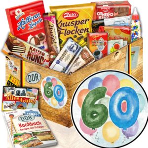 60th Birthday + DDR Sweets + Gifts for 60th Birthday