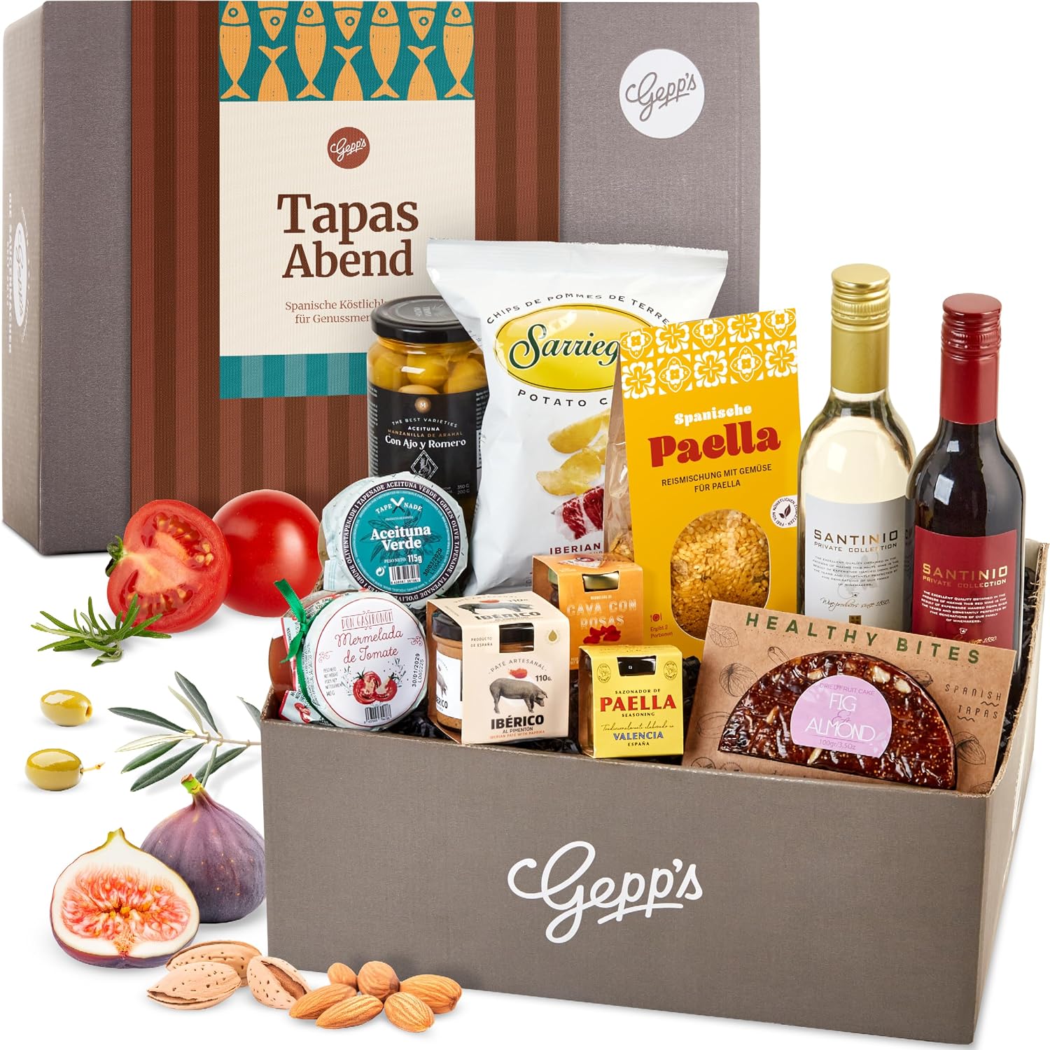 Gepp's Delicatessen Gift Basket Spain I Spanish Specialities