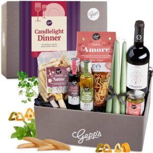 Gepp’s Feinkost Candle Light Dinner Box I Gourmet Gift Set