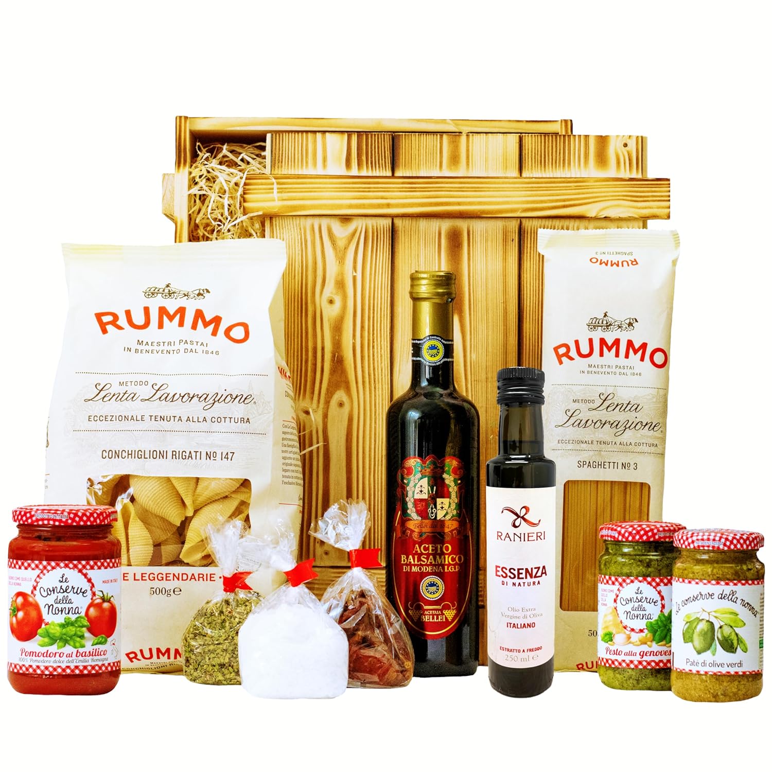 Italian Gift Set "Pisa" | Large Gift Basket with Pasta, Olive Oil & Many Specialities from Italy | Gift Basket for Men and Women as Christmas, Thank You