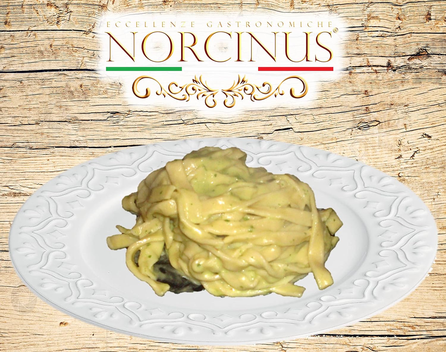 Norcinus Gourmet Gift Set: Extra Virgin Olive Oil with White Truffle (250ml) + Pasta Made from 100% Italian Wheat with Black Truffle (500g) - Delicatessen from Umbria – Bild 8