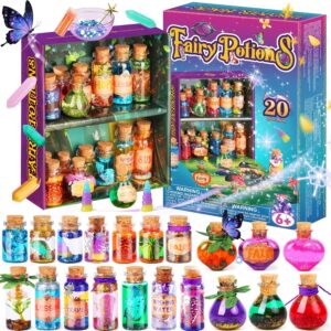 Mostof DIY Creative Gift for Children – Retro Fairy Crystal Magic Potion Kits Craft Toy for Boys & Girls Age 6 7 8 9 10