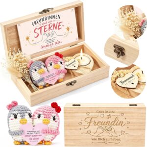 ZJTAPE Gift for best friend and partner, birthday memory, wooden box
