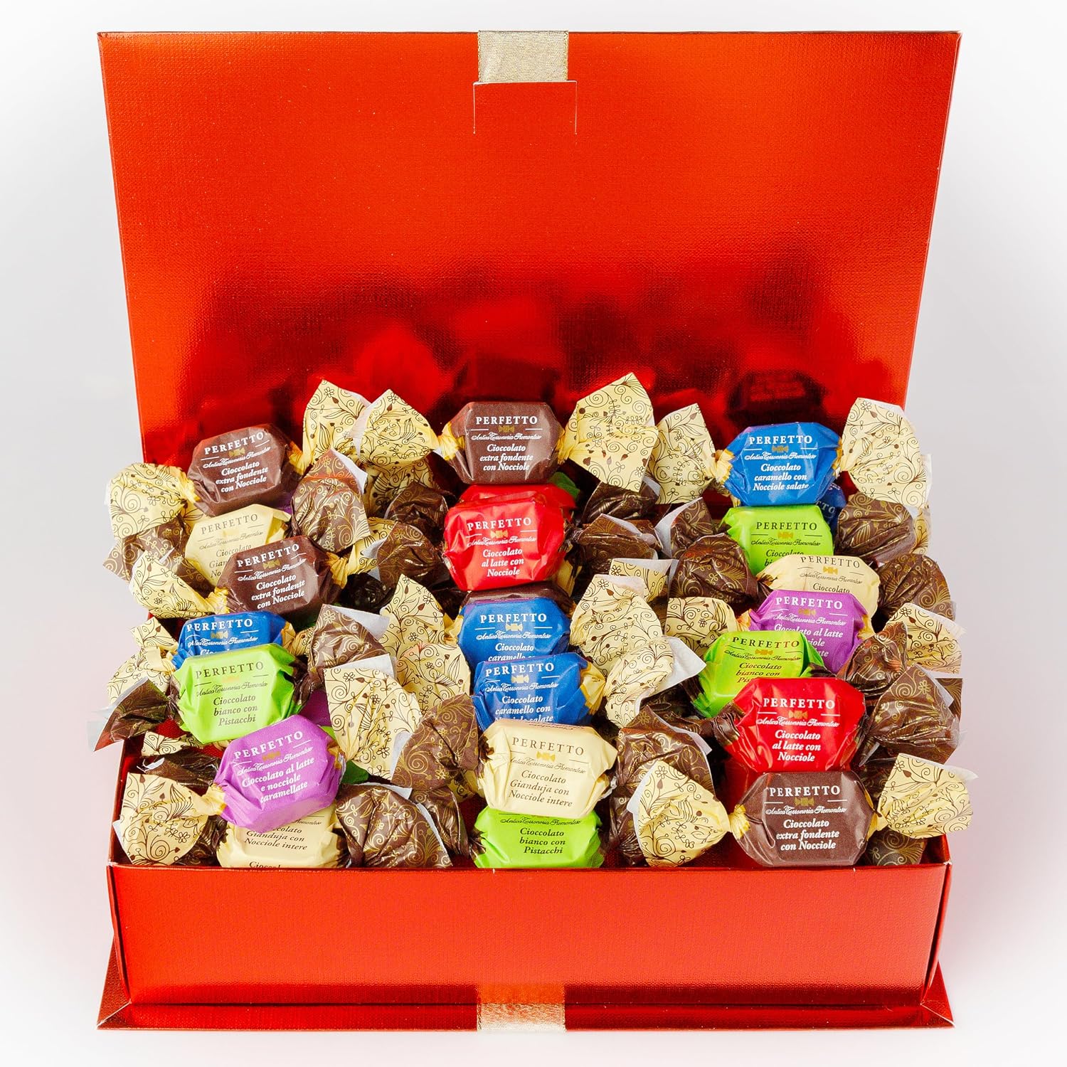 Gustone. Antica Torroneria Perfetto 42 Pieces in Gift Book 420 g