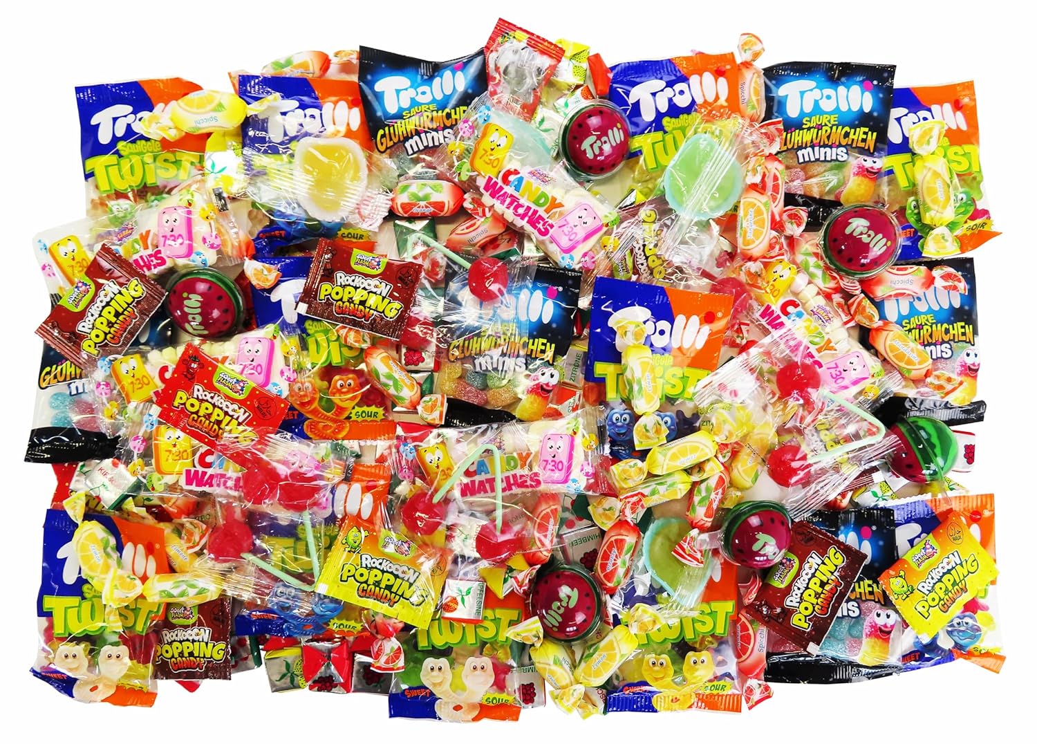 Sweets - Mix Party Box without Chocolate with 1 kg, for Children's Birthday Party with 6 Children, Pack of 1 (1 x 1 kg), Sweets Bulk Pack – Bild 3