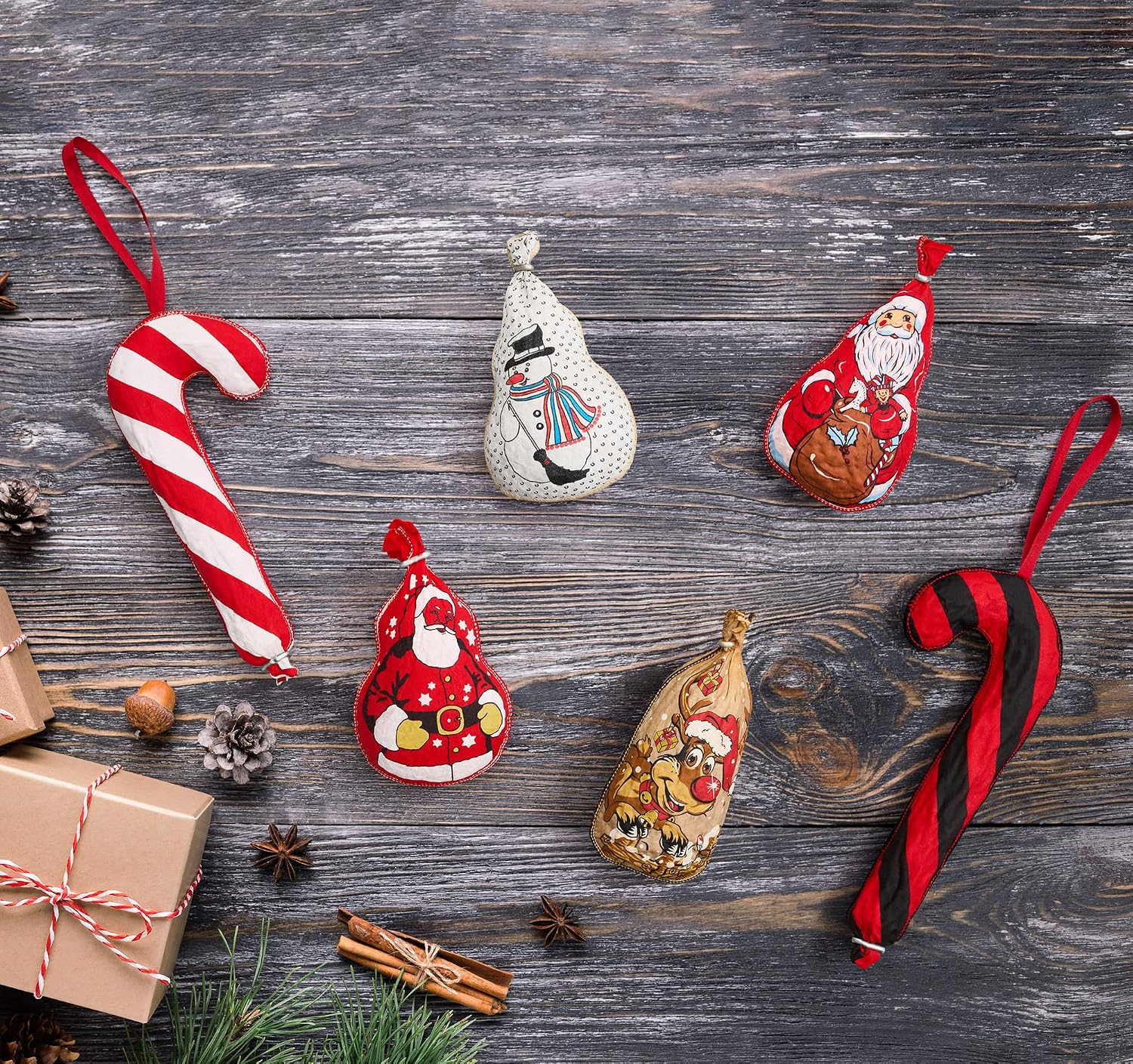 WURSTBARON Sharp Chorizo Salami Candy Cane - Tasty Hot Salami in Candy Cane Design – Bild 4