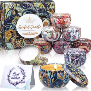 Scented Candles Gifts for Women 9 Pieces Scented Candles Gift Set