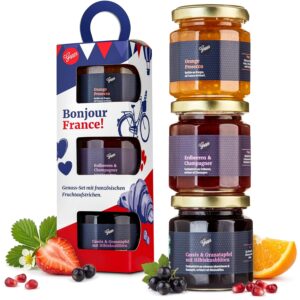 Gepp’s Delicatessen Jam Gift Set France 3 Spreads 375 g