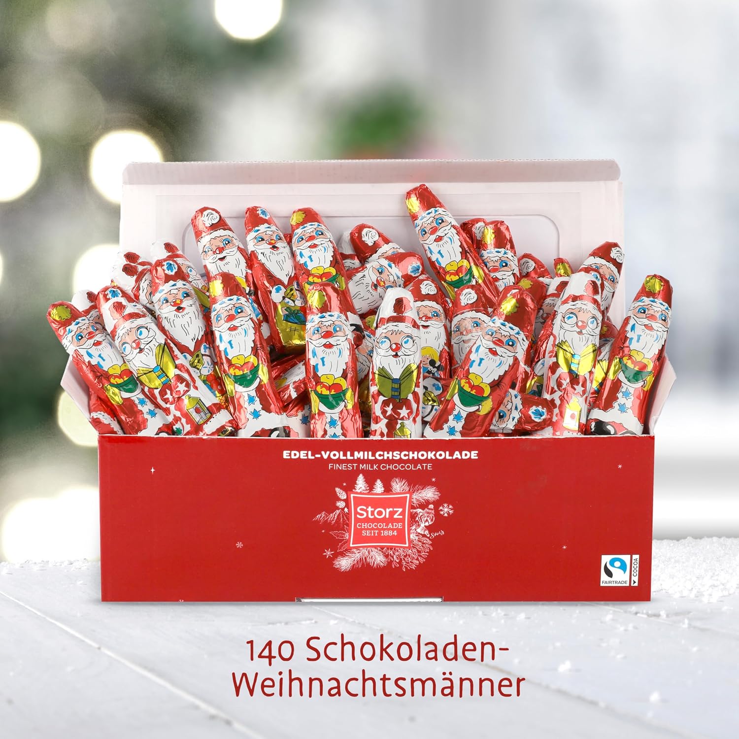 Storz Chocolate Santa Claus Value Pack - 140 Pieces of 5.5 g - Chocolate – Bild 8