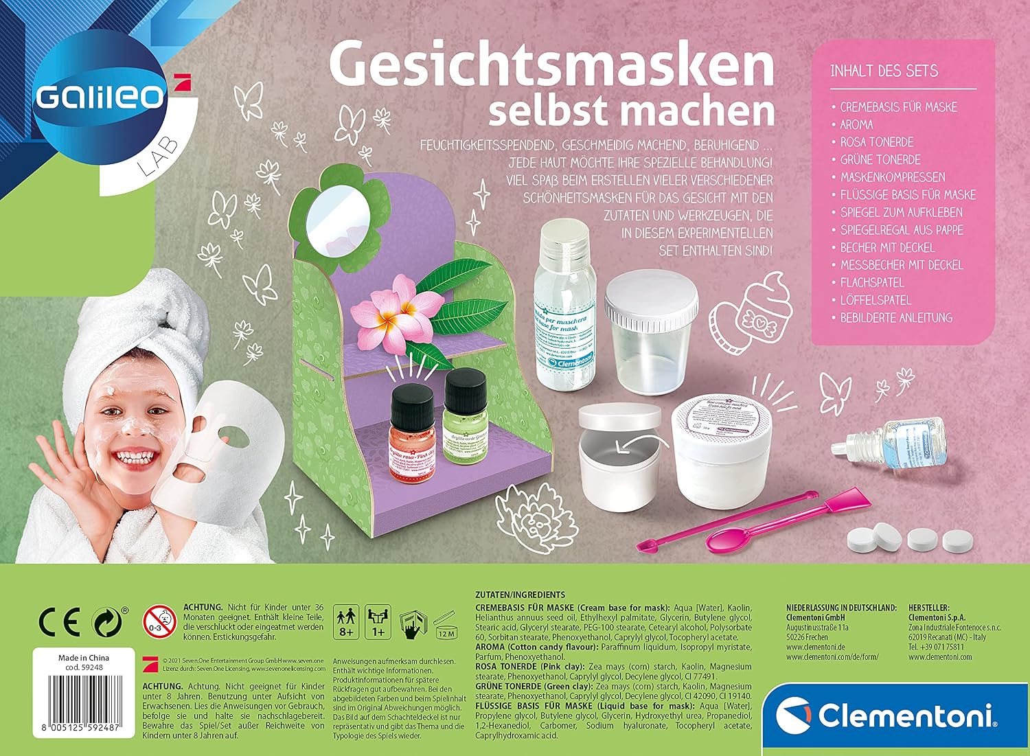 Clementoni Galileo Lab - Make Your Own Face Masks – Bild 2