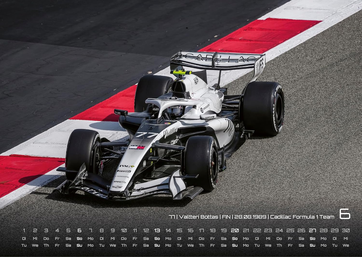 Formula 1 - Grand Prix 2027 | Premium F1 Calendar DIN A3 (42 cm x 30 cm) - Wall Calendar with Spectacular Photos of the Current Season | Ideal for F1 Fans – Bild 8