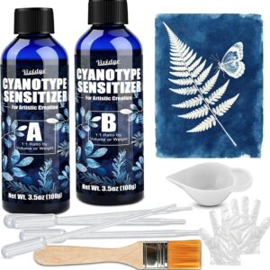 Cyanotype Kit 200g – 1:1 Mixing, No Dilution, with 7 Tools