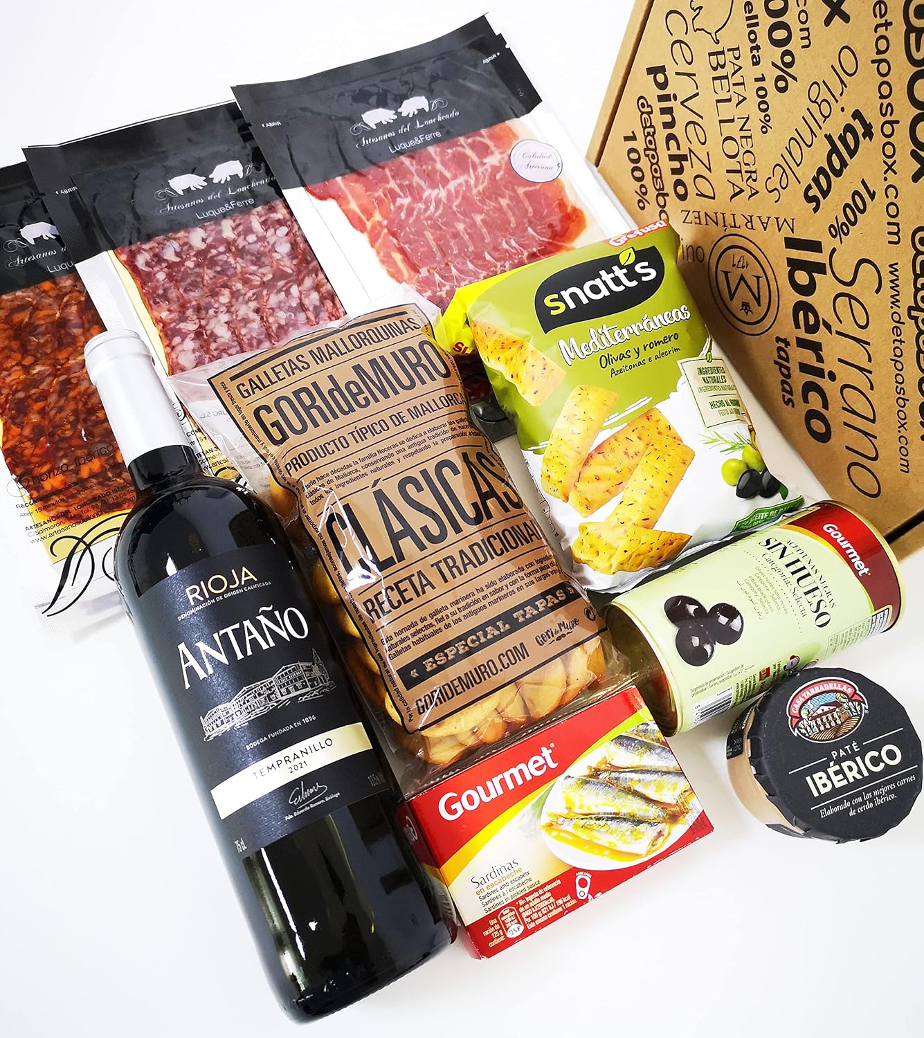 Gift Box - Tapas Evening for Two I Tapas para dos I Gift for Gourmets and Spain Fans | Specialities from Spain | Gift for Men and Women – Bild 9