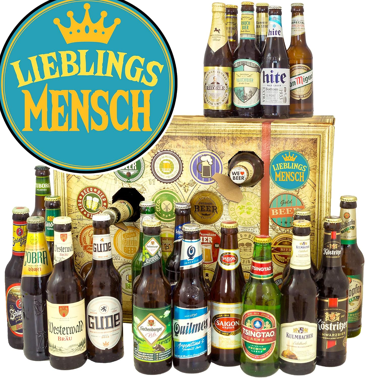 Beer Advent Calendar World and D – 24 x Beers for Favourite People