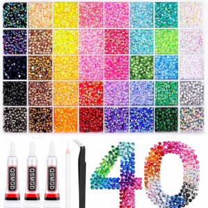 Bedazzler Kit 32000 Rhinestones – 40 Colours