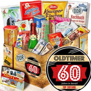 ONostalgia Gift – 60th Birthday – DDR Sweets Package & Cookbook