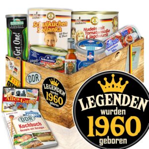 Legends 1960 – DDR Gift Basket – Gift Box 1960 – East Products Package