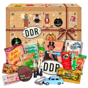 DDR Advent Calendar with East Products – Christmas Calendar with East Goods