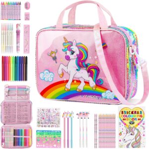 D-FantiX Unicorn Gifts for Girls 4 5 6 7 8-12 Years