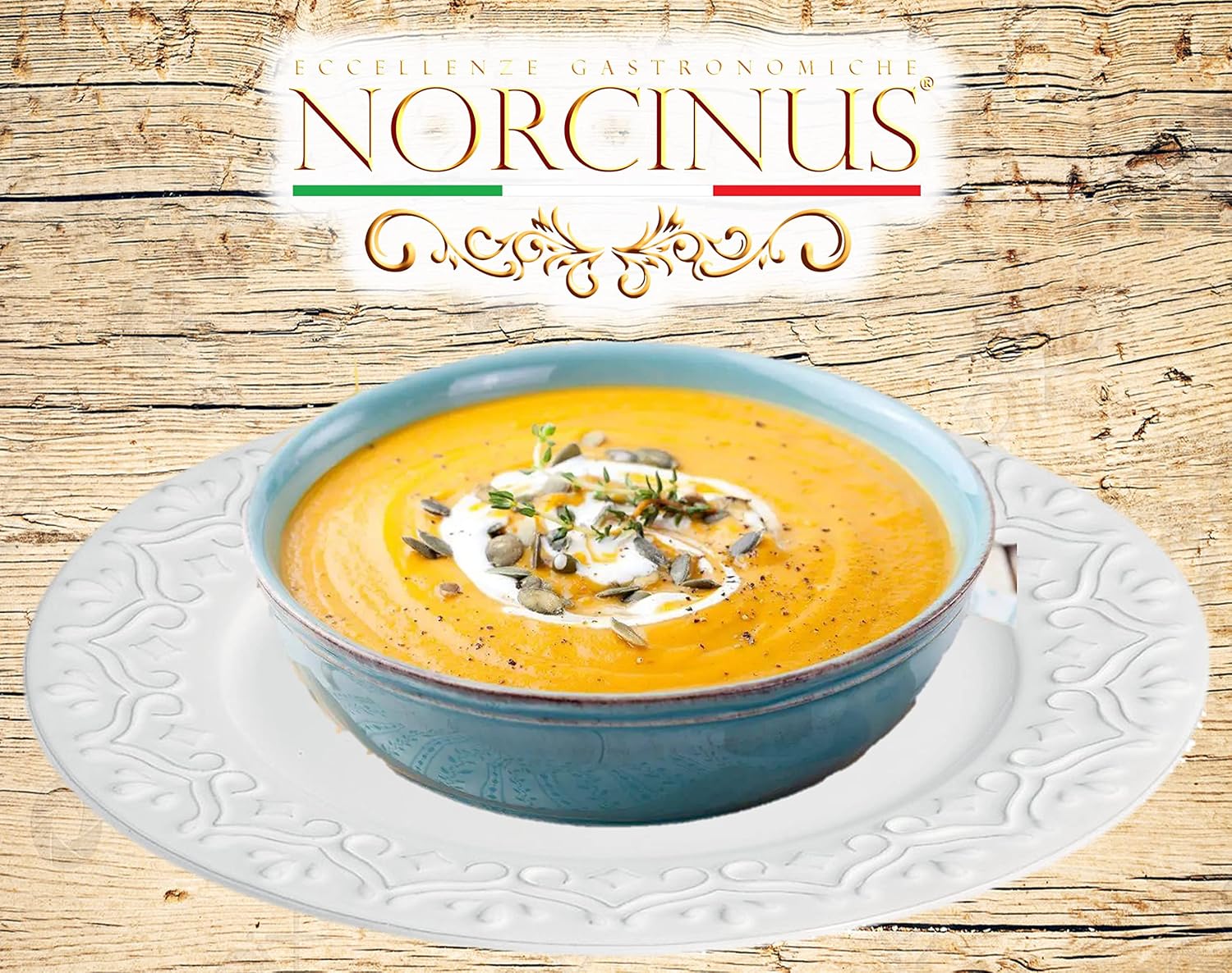 Norcinus Gourmet Gift Set: Extra Virgin Olive Oil with White Truffle (250ml) + Pasta Made from 100% Italian Wheat with Black Truffle (500g) - Delicatessen from Umbria – Bild 7