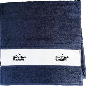 Huuraa Handtuch Borkum Strandmotiv Geschenk