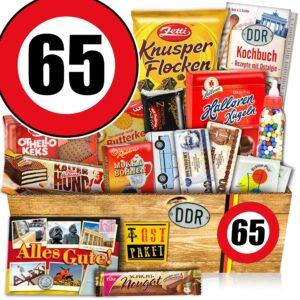ostprodukte-versand DDR Gift L – Sweets Basket – Number 65 – Gift Idea Father