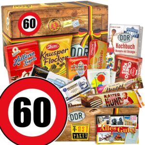 Ostprodukte Gift Set – DDR Candy Box with Cookbook for 60th