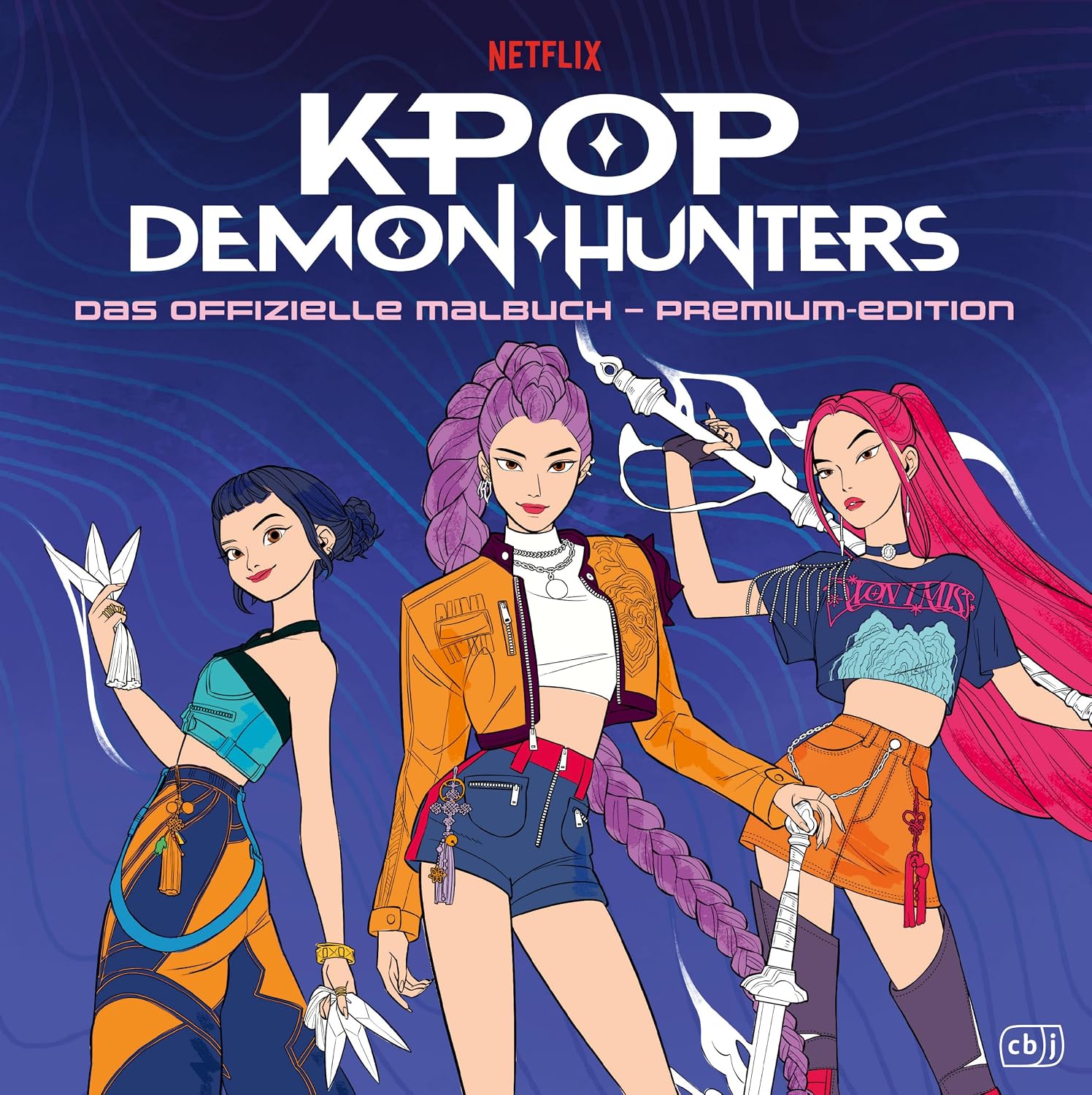 KPop Demon Hunters – Das offizielle Malbuch – Premium-Edition: Originalbuch zum oscarprämierten Netflix-Hit (KPop Demon Hunters-Serie)