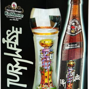 Kuchlbauer Sevenpack Gift Box White Beer 6 x 0.5 L and 1 Glass
