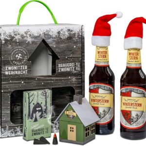 Brauerei Zwönitz Winter Star Beer Gift Box with Winter Star Craft Beer