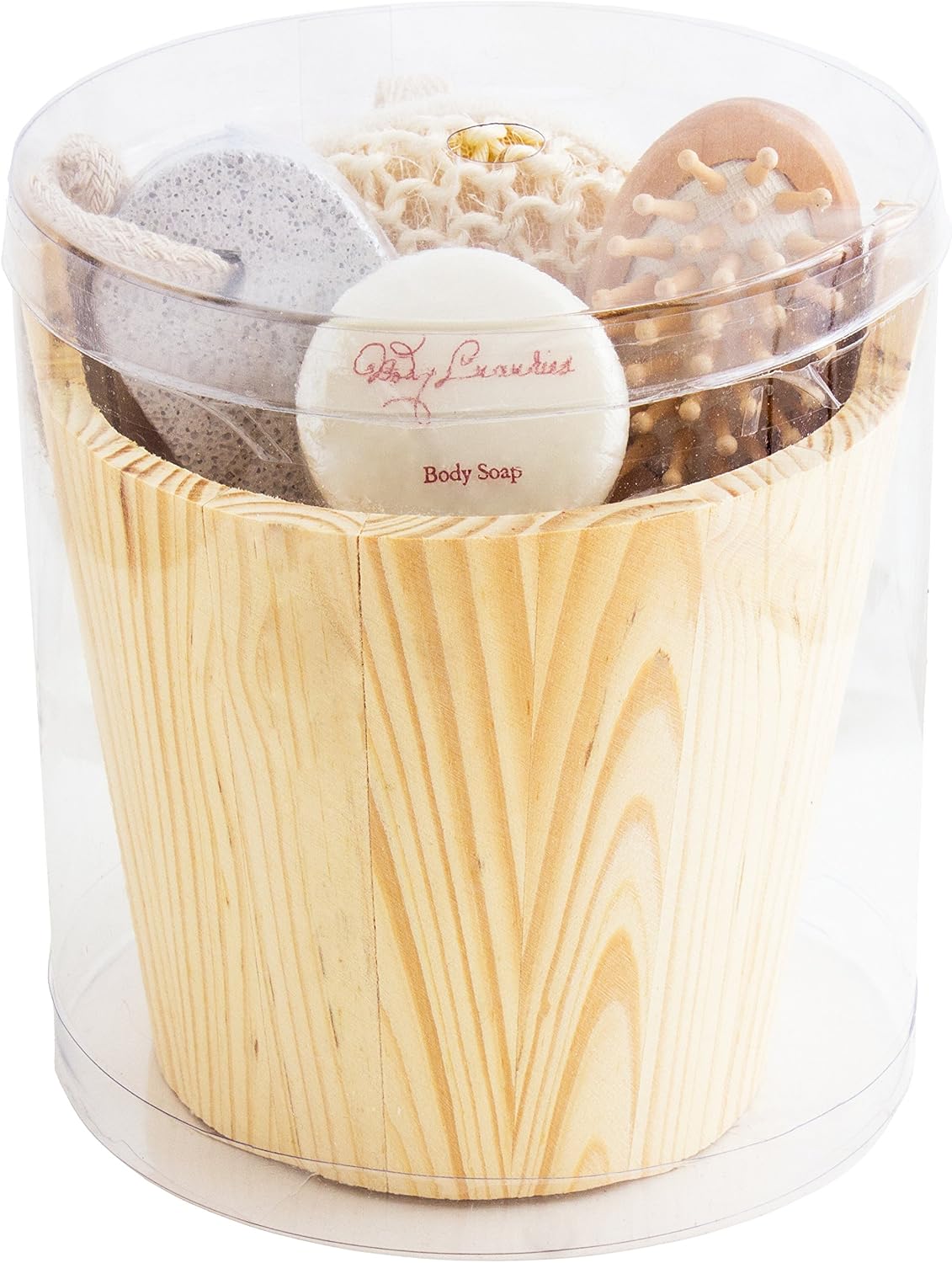 BRUBAKER Wellness Set in Wooden Bucket 5-Piece – Bild 6