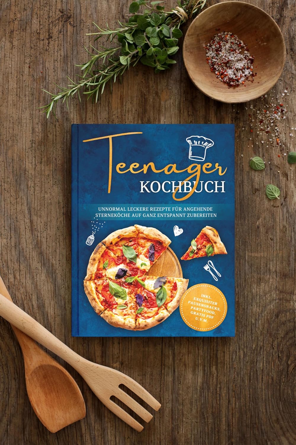 Teenager Kochbuch: Unnormal leckere Rezepte für angehende Sterneköche auf ganz entspannt zubereiten - inkl. exquisiter Pausensnacks, Partyfood, gratis PDF u.v.m. – Bild 3
