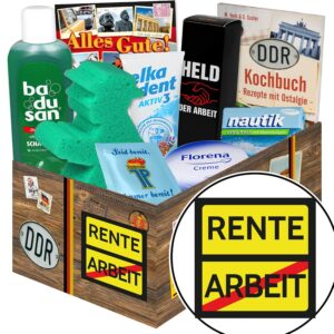Pensioner/gift for expectant pensioners/DDR care gift set