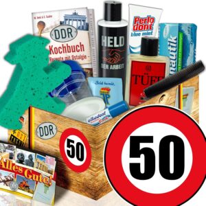 DDR Care Box for Men – 10-Piece Nostalgia Gift Set with Cookbook